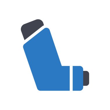 Şeffaf bir arkaplanda astım vektörü çizimi. Konsept ve grafik tasarımı için en iyi kalite sembolleri.. 