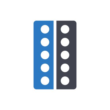 Şeffaf bir arkaplan üzerinde hap vektör illüstrasyonu. Konsept ve grafik tasarım simgeleri için kaliteli semboller.. 