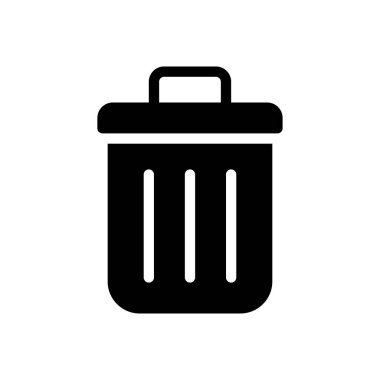 Şeffaf bir arkaplandaki vektör illüstrasyonunu sil. Konsept ve grafik tasarımı için mükemmel kalite simgeleri..