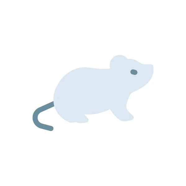 Крыса Векторной Иллюстрации Прозрачном Фоне Премиум Символы Качества — стоковый вектор