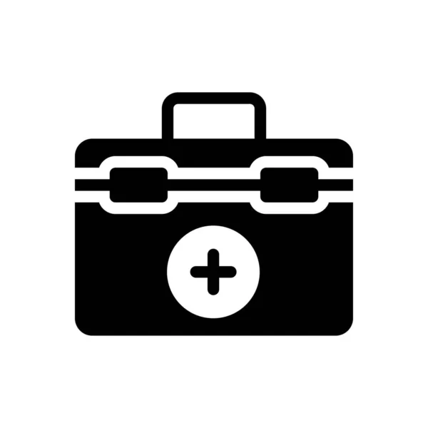 Medical Kit Vector Illustration Transparent Background Premium Quality Symbols Glyphs — Image vectorielle