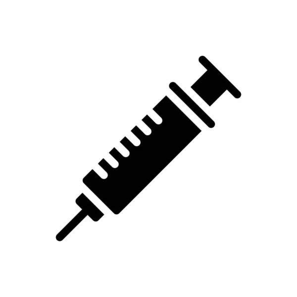 Injicera Vektor Illustration Transparent Bakgrund Premium Kvalitetssymboler Glyfer Ikon För — Stock vektor