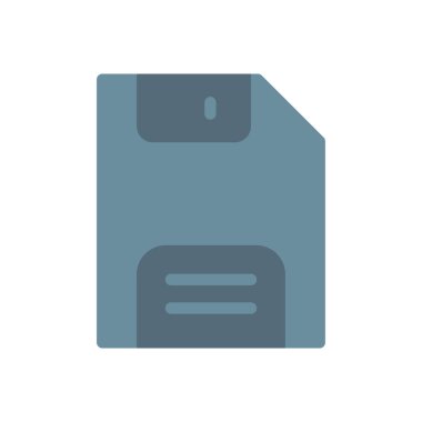 Şeffaf bir arkaplan üzerinde disket vektör çizimi. Konsept ve grafik tasarımı için prim kalite simgeleri..