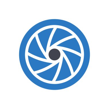 Şeffaf bir arkaplan üzerindeki deklanşör vektör illüstrasyonu. Konsept ve grafik tasarım simgeleri için kaliteli semboller..