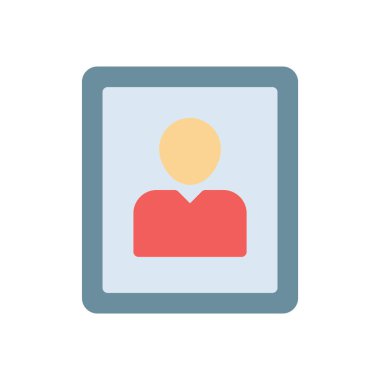 Saydam bir arkaplan üzerindeki fotoğraf vektör illüstrasyonu. Konsept ve grafik tasarımı için prim kalite simgeleri.. 