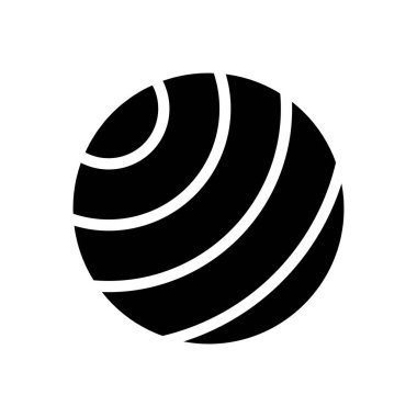 Saydam bir arkaplan üzerinde top vektör çizimi. Konsept ve grafik tasarım için mükemmel kalite semboller.. 