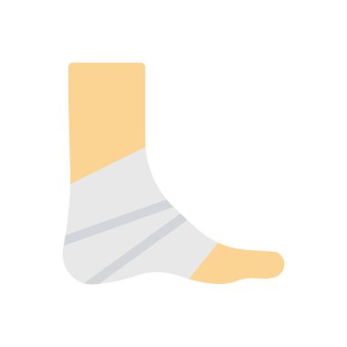 Saydam bir arkaplan üzerinde ayak vektör çizimi. Konsept ve grafik tasarım için mükemmel kalite simgeleri..