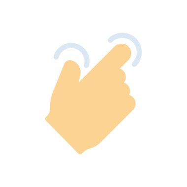 Şeffaf bir arkaplan üzerinde dokunmatik vektör çizimi. Konsept ve grafik tasarım için mükemmel kalite simgeleri..