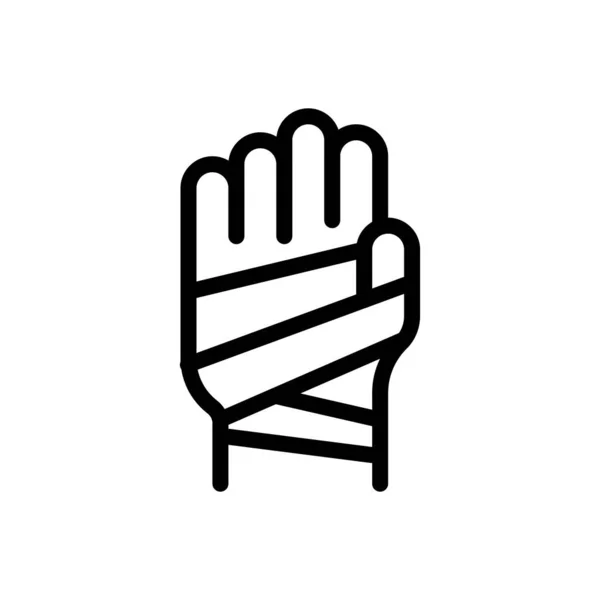 Hand Vector Illustration Transparent Background Premium Quality Symbols Thin Line — ストックベクタ