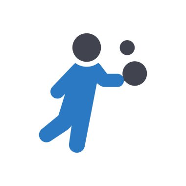 Şeffaf bir arkaplan üzerinde masa tenisi vektör illüstrasyonu. Konsept ve grafik tasarımı için özel kalite semboller..