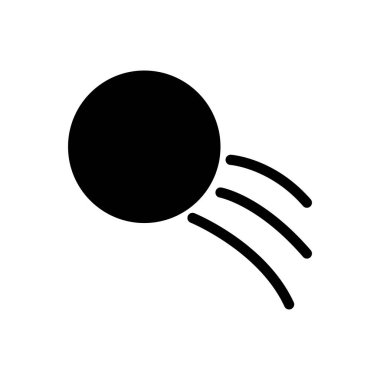 Saydam bir arkaplan üzerinde top vektör çizimi. Konsept ve grafik tasarım için mükemmel kalite semboller.. 