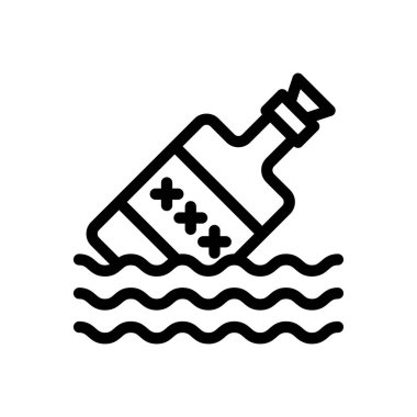 Şeffaf bir arkaplan üzerinde harf vektör çizimi. Premium kalite semboller. Konsept ve grafik tasarım için ince çizgi simgesi.