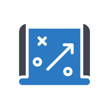 Saydam bir arkaplan üzerinde stratejik vektör çizimi. Konsept ve grafik tasarımı için mükemmel kalite sembolleri.. 