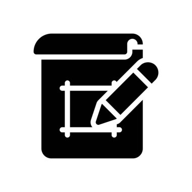 Şeffaf bir arkaplan üzerindeki vektör illüstrasyonunu düzenle. Konsept ve grafik tasarımı için mükemmel kalite simgeleri.. 