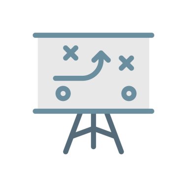 Şeffaf bir arkaplan üzerinde strateji vektör çizimi. Konsept ve grafik tasarım için birinci sınıf kalite simgeler..