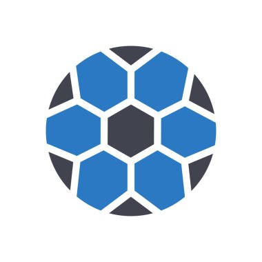 Saydam bir arkaplan üzerinde futbol vektör illüstrasyonu. Konsept ve grafik tasarımı için mükemmel kalite semboller.. 