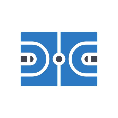 Şeffaf bir arkaplan üzerinde alan vektör illüstrasyonu. Konsept ve grafik tasarımı için kaliteli semboller.. 