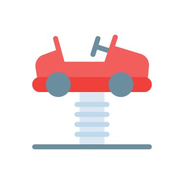 Şeffaf bir arkaplan üzerinde araba vektör çizimi. Konsept ve grafik tasarımı için birinci sınıf kalite simgeler.. 