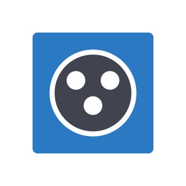 socket vector illustration on a transparent background.Premium quality symbols.Glyphs icon for concept and graphic design. 