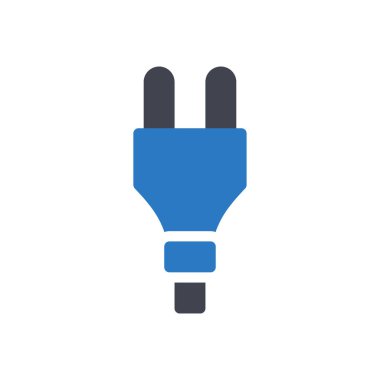 plug vector illustration on a transparent background.Premium quality symbols.Glyphs icon for concept and graphic design. 