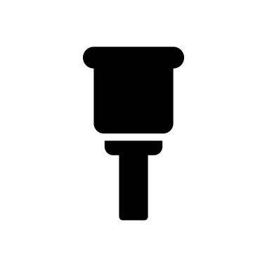 Şeffaf bir arkaplan üzerinde kablo vektör illüstrasyonu. Konsept ve grafik tasarımı için kaliteli semboller..