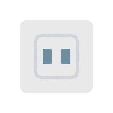 socket vector illustration on a transparent background.Premium quality symbols.Stroke icon for concept and graphic design. 