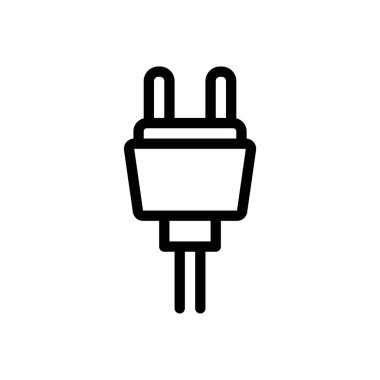 Saydam bir arkaplanda adresleyici vektör çizimi. Konsept ve grafik tasarımı için ince çizgi simgesi.. 