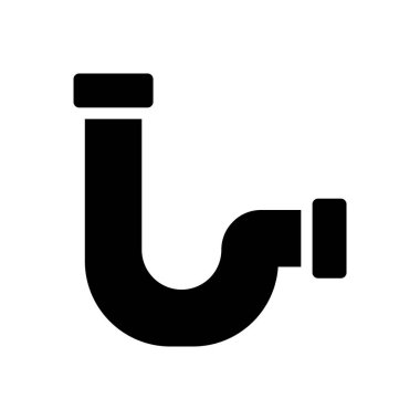 Şeffaf bir arkaplan üzerinde boru hattı vektör illüstrasyonu. Konsept ve grafik tasarımı için mükemmel kalite sembolleri..