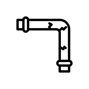 damage vector illustration on a transparent background.Premium quality symbols.Thin line icon for concept and graphic design. 