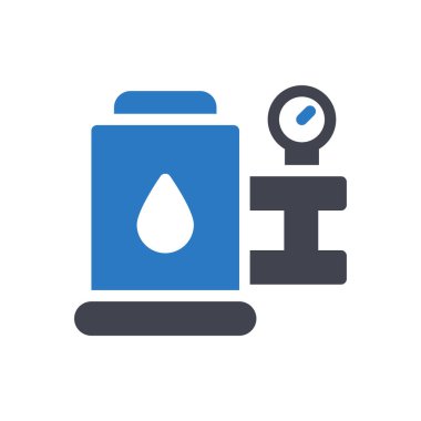 Şeffaf bir arkaplan üzerinde su vektörü illüstrasyonu. Konsept ve grafik tasarım simgeleri için kaliteli semboller..