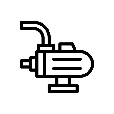 Şeffaf bir arkaplan üzerinde su vektörü çizimi. Premium kalite semboller. Konsept ve grafik tasarım için ince çizgi simgesi. 