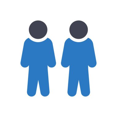 boys friends vector illustration on a transparent background.Premium quality symbols.Glyphs icon for concept and graphic design. 