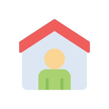 Saydam bir arkaplan üzerinde kişi vektör illüstrasyonu. Konsept ve grafik tasarımı için birinci sınıf kalite simgeler..