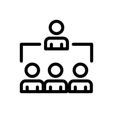 Saydam bir arkaplan üzerinde kişi vektör çizimi. Premium kalite sembolleri. Konsept ve grafik tasarım için ince çizgi simgesi. 