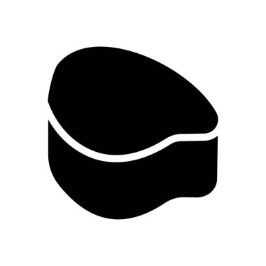 Şeffaf bir arkaplanda yiyecek vektör çizimi. Konsept ve grafik tasarım simgeleri için kaliteli semboller..