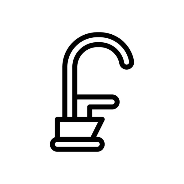 Кран Векторной Иллюстрации Прозрачном Фоне Премиум Символы Качества — стоковый вектор