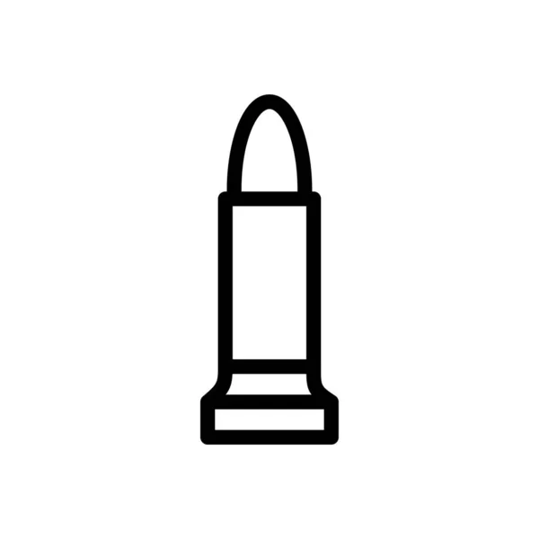 Bullet Vector Illustration Transparent Background Premium Quality Symbols Thin Line — Stockový vektor