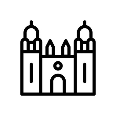 augustaarch vector illustration on a transparent background.Premium quality symbols.Thin line icon for concept and graphic design.