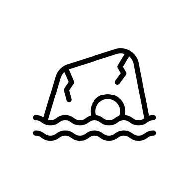 Algarve vector illustration on a transparent background.Premium quality symbols.Thin line icon for concept and graphic design. 