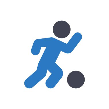 Saydam bir arkaplan üzerinde futbol vektör illüstrasyonu. Konsept ve grafik tasarımı için mükemmel kalite semboller..