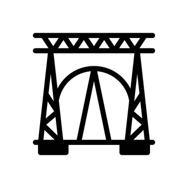 Dom Luis vector illustration on a transparent background.Premium quality symbols.Glyphs icon for concept and graphic design.