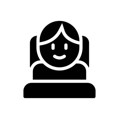 patient rest vector illustration on a transparent background.Premium quality symbols.Glyphs icon for concept and graphic design. 