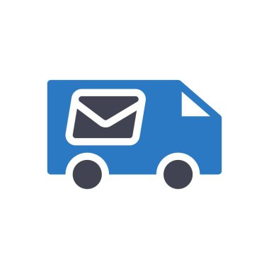 Şeffaf bir arkaplan üzerinde kamyon vektör çizimi. Konsept ve grafik tasarım için mükemmel kalite semboller..