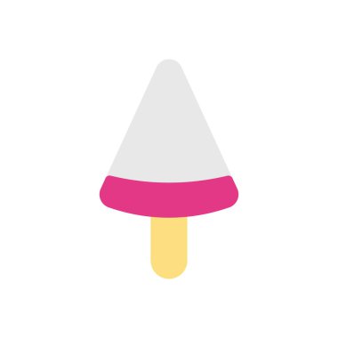 Şeffaf bir arkaplan üzerinde buzlu içecek vektör çizimi. Konsept ve grafik tasarımı için birinci sınıf kalite simgeler..