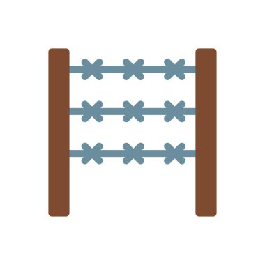 boarder wires vector illustration on a transparent background.Premium quality symbols.Stroke icon for concept and graphic design.