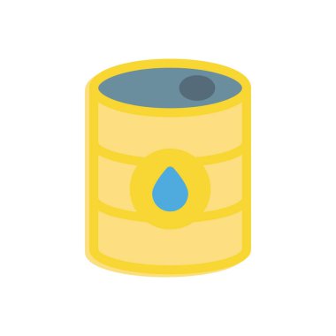 oil drum vector illustration on a transparent background.Premium quality symbols.Stroke icon for concept and graphic design.