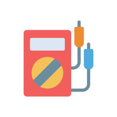 voltmeter vector illustration on a transparent background.Premium quality symbols.Stroke icon for concept and graphic design.