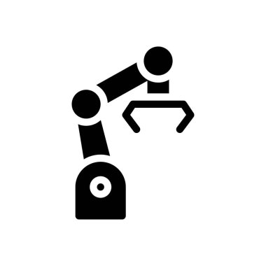 crane lifter vector illustration on a transparent background.Premium quality symbols.Glyphs icon for concept and graphic design.