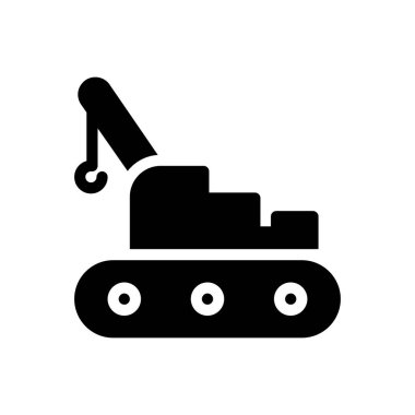machine lift hook vector illustration on a transparent background.Premium quality symbols.Glyphs icon for concept and graphic design.