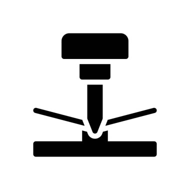 Şeffaf bir arkaplan üzerinde kaynak vektörü çizimi. Konsept ve grafik tasarımı için mükemmel kalite sembolleri..